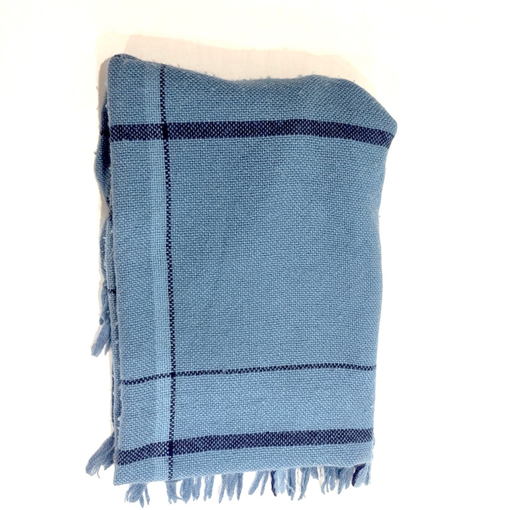 The Three Weavers Virgin Wool Vintage Blanket Handmade in USA - Picture 2 of 7